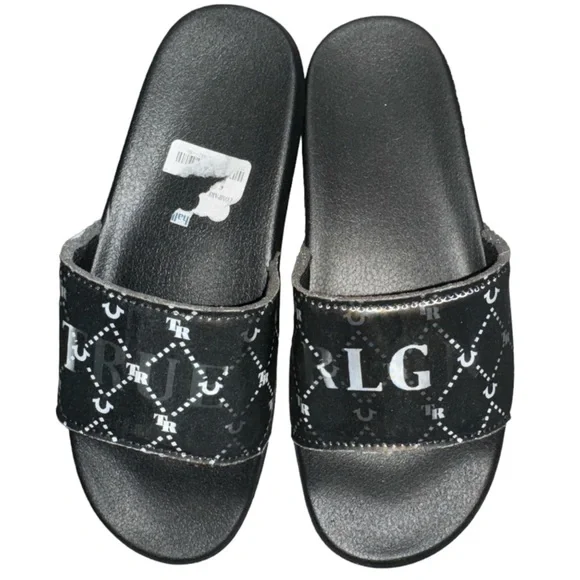 True Religion | Shoes | True Religion Pool Slides Reflective  display picture 2